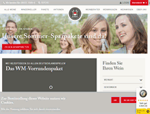 Tablet Screenshot of gwf-frankenwein.de